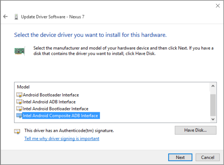 Android adb drivers free download